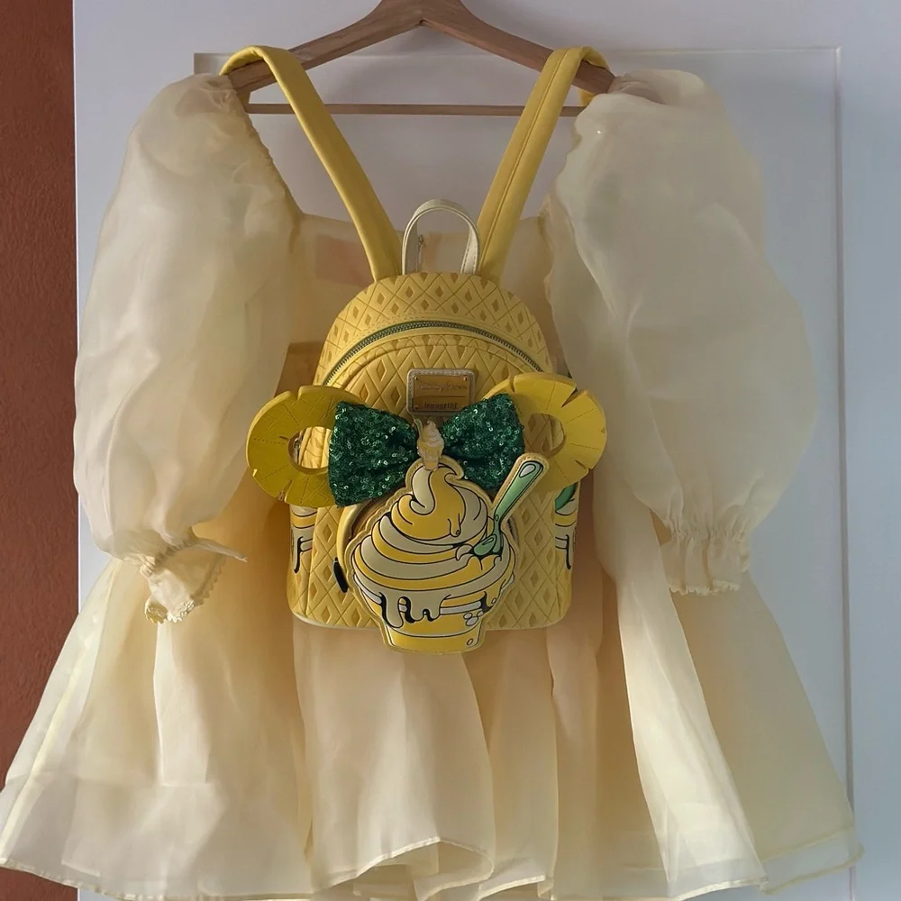 COMPLETE Dole Whip Disney Princess Selkie Loungefly Dress SET - Picture 15 of 16